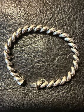 Sterling Silver San Marco Twisted Rope Bracelet